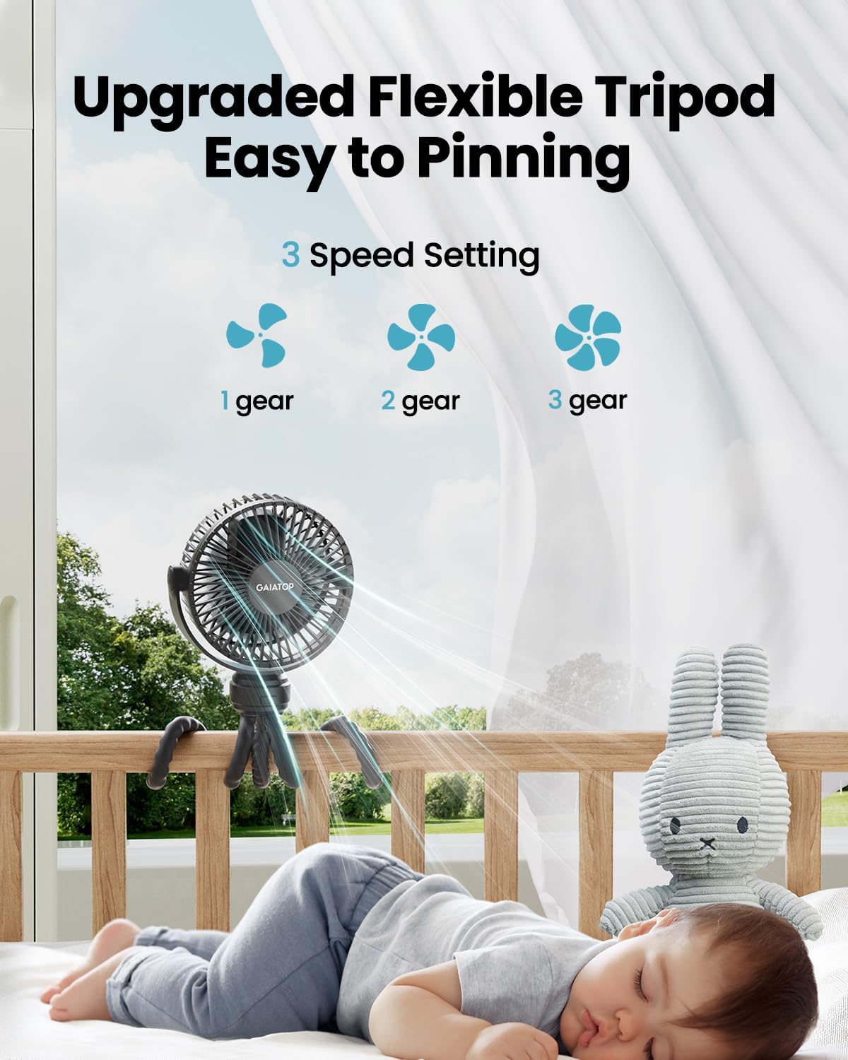 HydroCool Portable Stroller Fan™